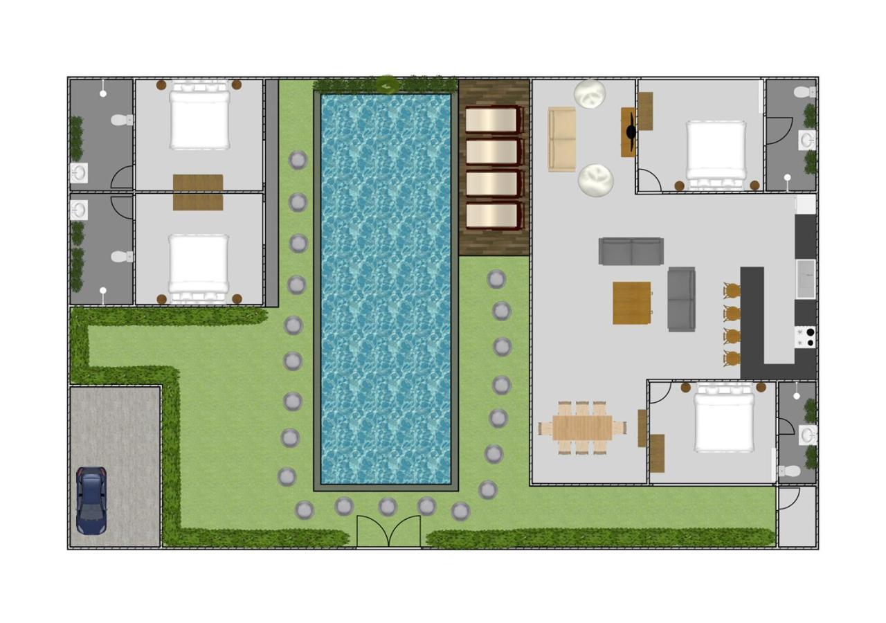 Villa Tinn Tamm By Optimum Bali Villas Seminyak Eksteriør bilde